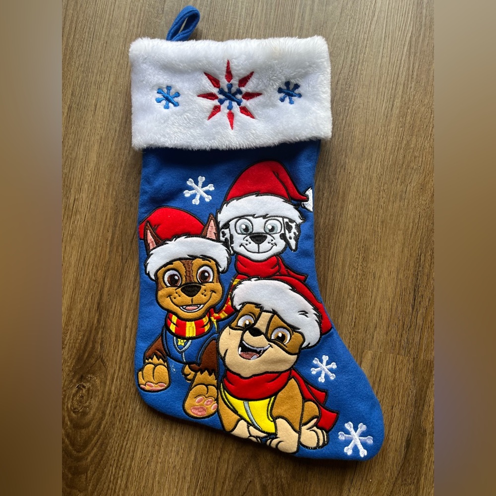 Paw patrol stocking